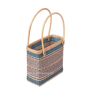 Alta qualidade Japão estilo feito no Vietnã bambu/rattan kimono sacos Outros Home Storage & Organization artesanato