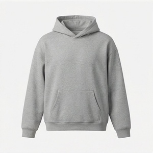 Nouveau Hoodie Oversize Décontracté en Molleton 100% Coton Anti-Boulochage de Haute Qualité 2025, Logo Personnalisé, Streetwear, Épaules Tombantes, Vente en Gros - Product Image 1