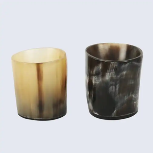 Unique Minimalist Heart Horn <b>Beer</b> Mug Eco-Friendly Recyclable Customized Capacity Rustic Matte Finish Dishwasher Microwave Safe - Product Image 5