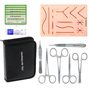 Kit de Sutura Manual de Alta Calidad para Estudiantes de Medicina, Práctica Quirúrgica Completa para el Desarrollo de Habilidades Prácticas - Product Image 1