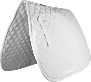 Tapis de selle de dressage matelassé en polyester avec doublure polaire et sangle de transport, style OEM, en tissu satiné à bas prix pour usage équestre - Product Image 2