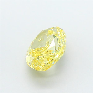 เครื่องประดับเพชรคุณภาพสูงรับรองโดย CVD ดีไซน์หรูหรา รูปทรงรี เจียระไนแบบ Radiant  เพชรเพาะเลี้ยงสีเหลืองสดใส สำหรับความหรูหราเหนือระดับ - Product Image 6