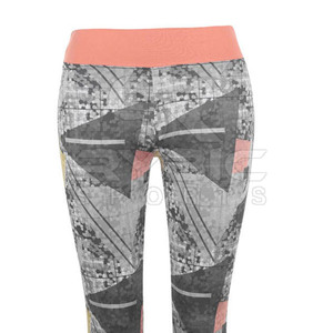 Leggings de sublimation durables très demandés pour femmes, impression numérique de haute qualité, pantalons de sport, yoga, course à pied et fitness - Product Image 5