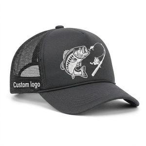 Gorra Trucker de Malla de Tela 2D con Logotipo Personalizado Estructurada al por Mayor, Impermeable de Poliéster para Hombre y Mujer, Visera Curva, Estilo Urbano, Directo de Fábrica - Product Image 1