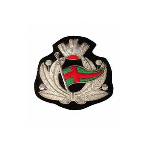 Insignias Elegantes para Blazer con Bordado de Hilo Metálico 3D y Acabado de Hilo Metálico Premium en Tela de Lona para Prendas de Club y Escolares - Product Image 6