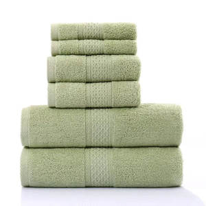 Juego de Toallas de Baño de Bambú de Lujo, 2 Toallas de Baño Grandes, 2 Toallas de Mano, 2 Toallitas - Calidad de Hotel, Suaves, Ecológicas y Altamente Absorbentes - Product Image 5