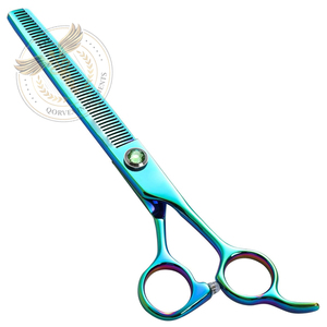 Ciseaux à effiler les cheveux, ciseaux de coiffure, lame durable et tranchante en acier inoxydable, usage professionnel pour barbier et salon - Product Image 1