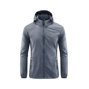 <b>Spring</b> Men <b>Women</b> Lightweight Windproof Stand Collar Woven Quick Dry Sport Running Outdoor Hiking Zip Unisex Windbreaker <b>Jacket</b> - Product Image 4