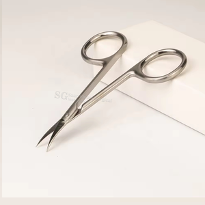 Manicure Cuticle Scissors Beauty Curved Stainless Steel Sharp Foldable Right-<b>Handed</b> Durable Custom Logo <b>Nail</b> - Product Image 3