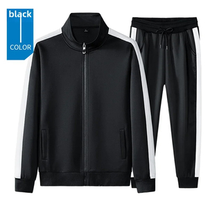 Chándal Deportivo Casual para Hombre, Color Amarillo con Bloques de Color, con Capucha y Cremallera Completa, con Bolsillos Laterales, Ropa de Invierno, 100% Algodón - Product Image 3