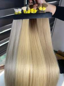 Articles phares en gros : Extensions de cheveux humains bruts vietnamiens toutes nuances, prix de gros usine, 60-65 cm, Super Double Drawn - Product Image 3