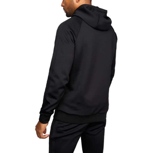 <b>Men's</b> Hooded <b>Sweatshirt</b> <b>Grey</b> Raglan Sleeve Fleece Slim Fit Casual Pullover With Pocket Autumn Wear - Product Image 4