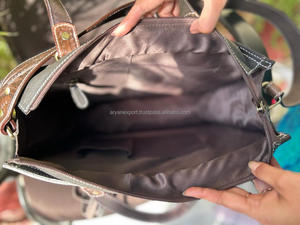 Hand Tooled Carving Handbag Real Cowhide Leather <b>Bag</b> Bohemian <b>Bags</b> New Design Fringe <b>Bags</b> for Women's Use - Product Image 5