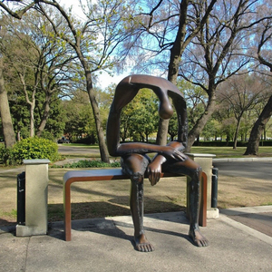 Famosa <span class=keywords><strong>Escultura</strong></span> Abstracta <span class=keywords><strong>de</strong></span> Albert Gyorgy, Figura Triste, para Decoración <span class=keywords><strong>de</strong></span> Jardín Exterior - Product Image 3