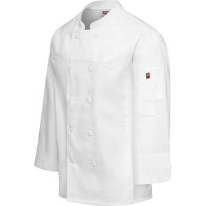 Veste de chef de luxe pour homme, personnalisée, avec circulation d'air, vêtements de cuisine haut de gamme - Product Image 2