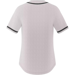 Retro Grey Custom <b>Baseball</b> Jersey Blank Breathable Polyester Mesh Sportswear for Streetwear and Athletic Teams - Product Image 2
