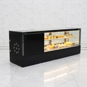 Vitrine réfrigérée commerciale à bord droit, surélevée, avec étiquette personnalisée, pour la présentation d'aliments, <span class=keywords><strong>réfrigérateur</strong></span> pour sushi - Product Image 3