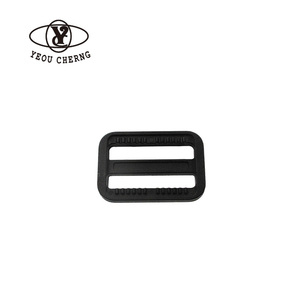 YEOU CHERNG Black Plastic Buckle <b>Adjustable</b> <b>Strap</b> Clip for Bag Accessories Classic Style - Product Image 4