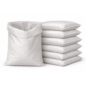 Sacs tissés sans doublure, taille 60 kg, poids 120 g, utilisés pour les produits agricoles - Product Image 2
