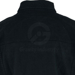 Chaqueta de Mezclilla de Invierno para Hombre, 100% Algodón, con Logotipo Frontal, Resistente al Viento, Transpirable, Ecológica, Venta Caliente, Servicio OEM - Product Image 6