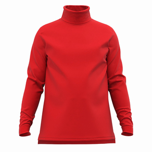 Pull col roulé personnalisé pour homme, tricoté, coupe ajustée, pour l'hiver, style décontracté - Product Image 1
