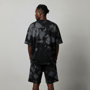 Conjunto de 2 Piezas para Hombre, Estilo Hip Hop, Lavado Ácido, 100% Algodón, con Logotipo Impreso en DTF Personalizado, Ropa Casual de Verano, Estilo Urbano, Nueva Llegada 2026 - Product Image 2