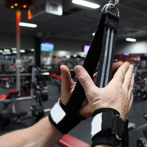 Sangles de levage professionnelles pour haltères, durables, avec support de poignet, pour entraînement, usage commercial en salle de sport, sangles personnalisées pour haltères - Product Image 5