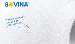 Papel Higiénico para Baño, Pulpa Virgen, 2 Capas, 129g (50m * 107mm), 454 Hojas/Rollo x 48 Rollos/Caja - Product Image 3