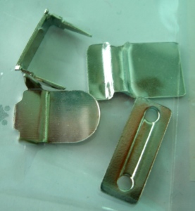 DK-695 No-sew <b>Hook</b> & Bars | No Sew Trouser <b>Hook</b> Set Brass Durable Garment <b>Clips</b> 4 Piece - Product Image 4