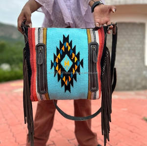 มาใหม่ที่ทําด้วยมือFringe Toolกระเป๋าถือAztecอานผ้าห่มร้อนขายกระเป๋าBohemian Designที่ไม่ซ้ํากันสไตล์กระเป๋าสําหรับสตรี - Product Image 4