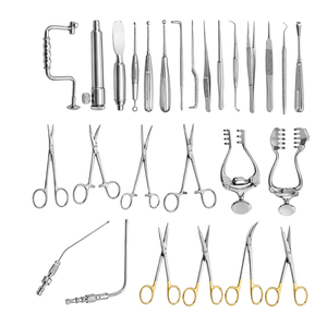 Juego de Ventriculografía de 25 Piezas, Kit de Instrumentos Neuroquirúrgicos de Acero Inoxidable, Instrumentos para Cirugía Ventricular, Quirófano de Hospital - Product Image 2