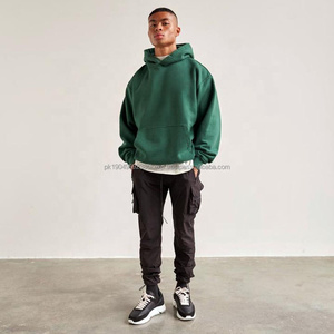 Offre Spéciale hiver épais mode sweat à capuche de haute qualité broderie personnalisée Logo Premium sweat à capuche concepteur vert sweats à capuche pour hommes - Product Image 2