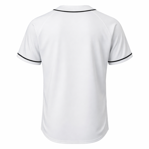 Wholesale Custom Printed Moisture-Wicking Breathable Baseball Shirts 100% Cotton/Polyester Slim-Fit Unisex Direct Manufacturer - Product Image 2