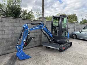 Mini-excavatrice forestière de 2,5 tonnes, micro-excavatrice, moteur Kubota EPA, moteur numérique, chenilles agricoles, pompe hydraulique - Product Image 5