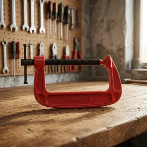 Mini outil à main G-Clamp personnalisé en aluminium robuste de différentes tailles avec logo et système de mesure de pouce de couleur - Product Image 2