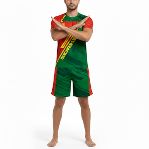 Conjunto de Fútbol Champion 2026 – Camiseta y Pantalones Cortos Personalizados, Uniforme de Equipo Ligero de Secado Rápido - Product Image 4