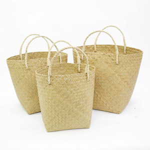 Sac à main luxueux en herbe marine pour femme, élégant et tendance, avec logo personnalisé imprimé. - Product Image 4