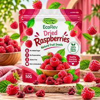 Sachets Doypack Premium Durian ECO64 Personnalisés avec Impression Sérigraphique, Stratifiés BOPP/VMCPP PE, Recyclables, avec Fermeture Éclair, Qualité Alimentaire