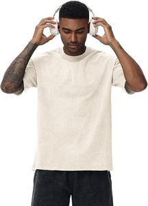 เสื้อยืดโอเวอร์ไซส์ใส่สบาย แขนสั้น แฟชั่นลำลอง สำหรับใส่ทุกวัน ระบายอากาศได้ดี เหมาะสำหรับกิจกรรมกลางแจ้ง รับผลิตตามสั่ง ขายส่ง - Product Image 5