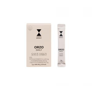 82DAILY ORZO Torréfaction Foncée 2g par Sachet Thé en Poudre Sans Caféine pour le Soin des Gonflements Alternative au Café 5 Ingrédients pour l'Beauté Intérieure - Product Image 2