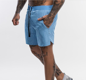 Vente en gros – T-shirt de sport personnalisé avec LOGO pour hommes, séchage rapide, basketball, fitness, tricoté, course à pied, entraînement, athlétique, 100 % coton, uni, décontracté - Product Image 2