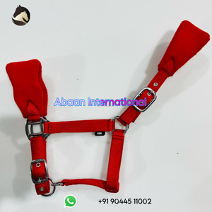 Halter de nailon de alta calidad con relleno de lana y herrajes de hierro acolchado suave para una experiencia sin fricción completamente personalizable - Product Image 1