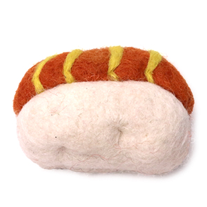 Figura de Sushi Hecha a Mano con Fieltro de Lana, Adorable Juguete de Peluche de Comida Japonesa Kawaii, Miniatura Personalizada Hecha con Agujas de Fieltro - Product Image 2