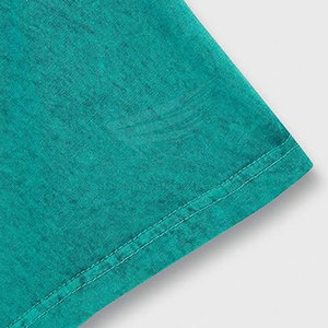 T-shirts pour hommes en coton 100% à effet délavé, style tendance, taille et couleur personnalisées, logo personnalisé, respirant, haute qualité, coupe classique - Product Image 5