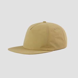 Wholesale Custom Nylon Snapback <b>Hat</b> with Custom Logo Unstructured <b>Flat</b> Bill Lightweight Cap for Outdoor Headwear OEM - Product Image 3