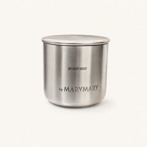 Custom Logo Luxury Stainless Steel Candle Jar Minimalist <b>Brushed</b> Silver Metal Container With Airtight Lid <b>Heat</b> Resistant Empty - Product Image 6