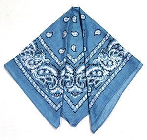 100% Cotton Paisley Printed Bandana Multi-Use <b>Head</b> Scarf & Neck <b>Wrap</b> - Product Image 5