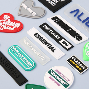 Écussons personnalisés en relief avec logo brillant, badges 3D en relief, accessoires vestimentaires, fournisseur OEM - Product Image 4