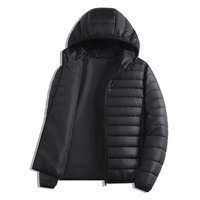 Blouson Bomber Décontracté Homme Hiver Chaud en Polyester à Capuche Coupe Ample avec Broderie Logo Personnalisé – Prix Usine CN Bangladesh