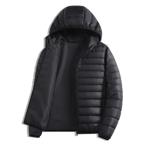 Chaqueta Bomber de Invierno para Hombre, con Capucha, de Poliéster, Cálida, Casual, de Corte Holgado, con Logotipo Bordado Personalizado, Precio de Fábrica CN, Bangladesh - Product Image 4